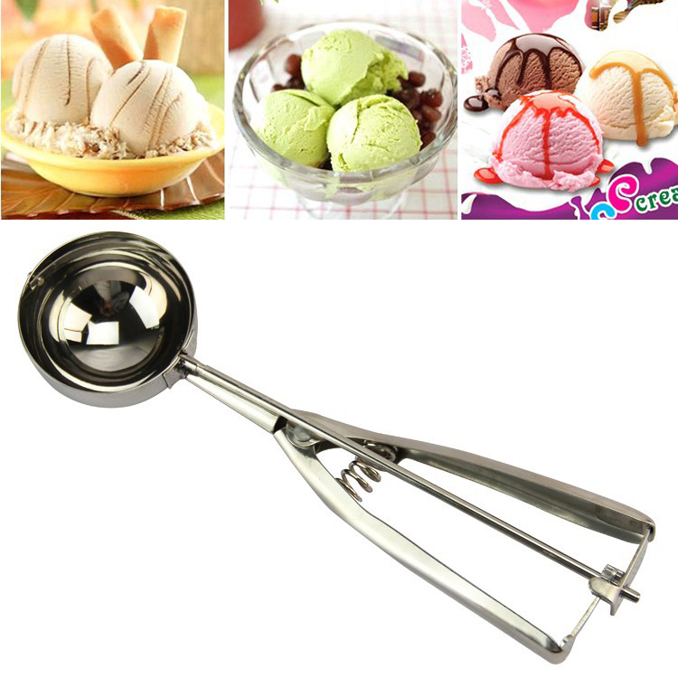 Stainless Steel Ice Cream Scoop 3