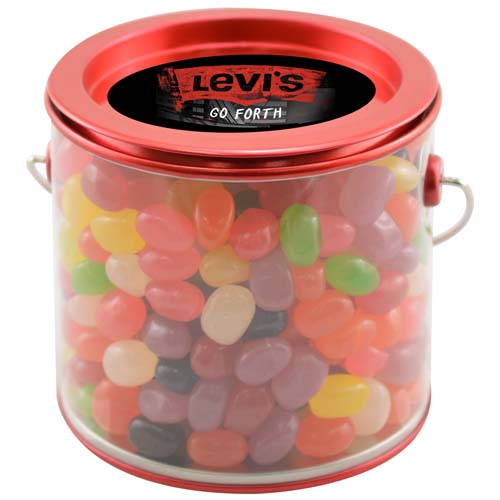 Tin Pail with Jelly Beans 2