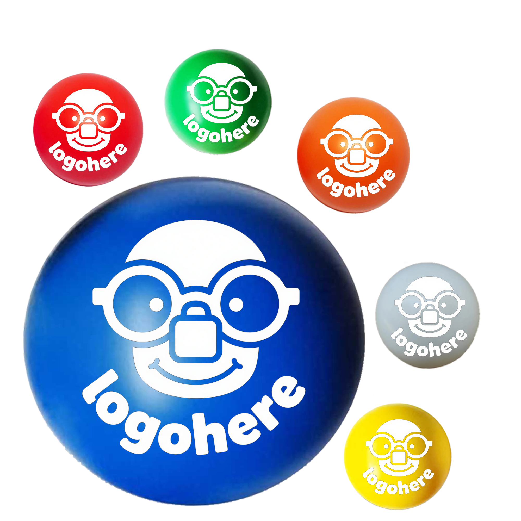 Custom Logo Colorful Stress Ball 7