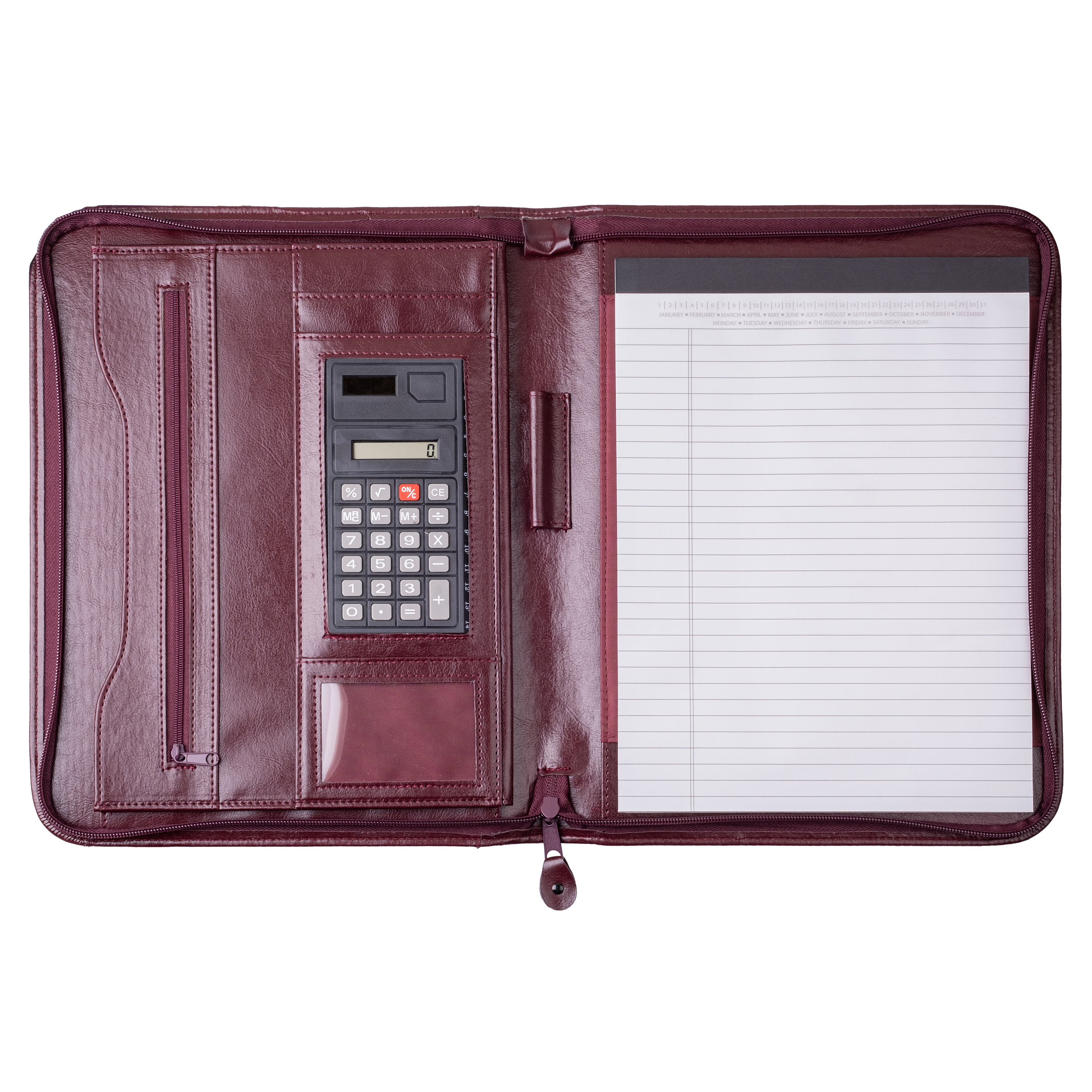 Office Zip Zipper Portfolio 11
