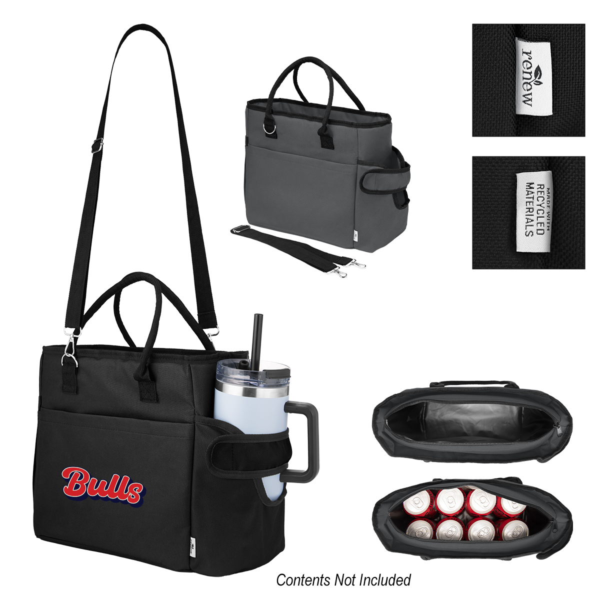 Warren rPET 16 Can Cooler Tote Bag 3