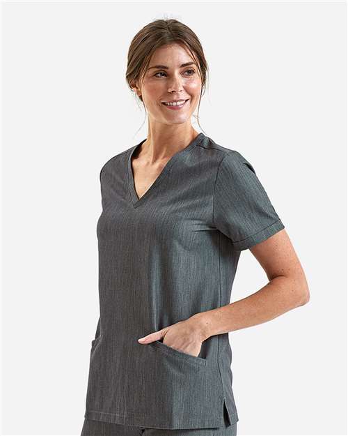 Women's Invincible V-Neck Stretch Scrub Top - NN310 17