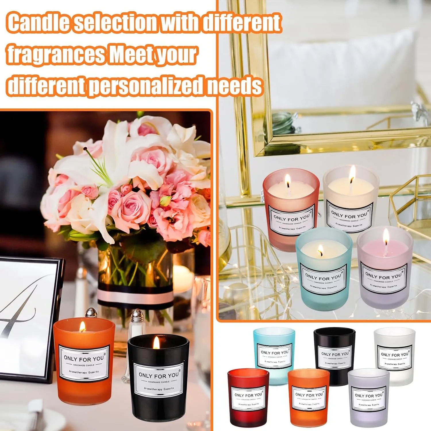 Home Long Lasting Customize Scented Candles 4