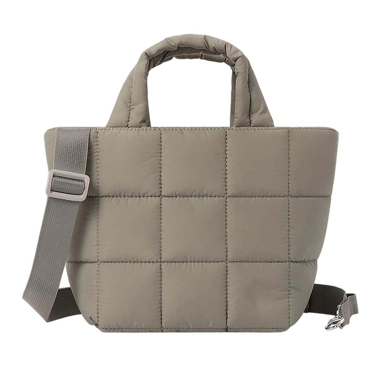 Casual Quilted Shoulder Bag with Vintage Design 3
