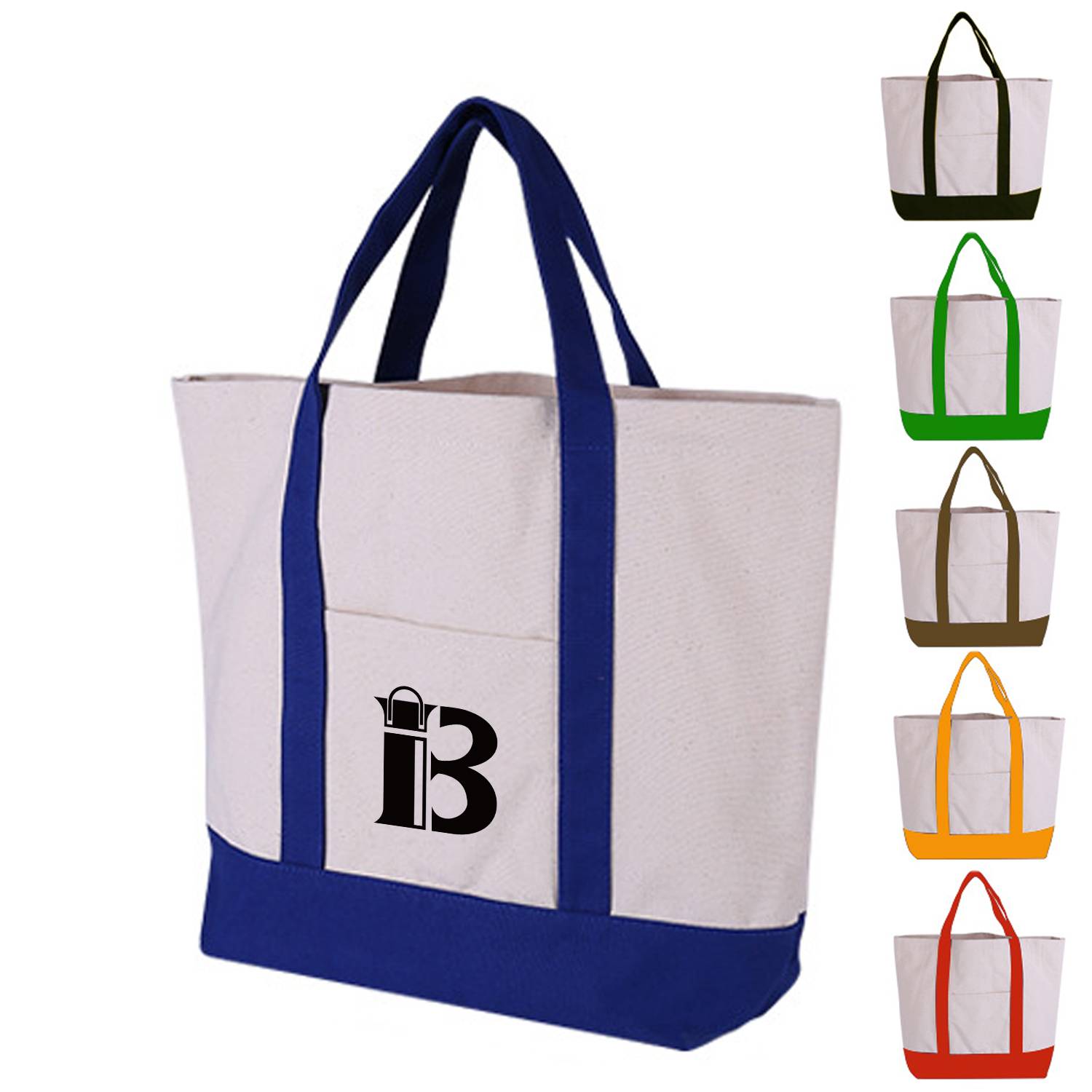 Extra Large Canvas Tote Bag, custom tote bag with logo imprint 10