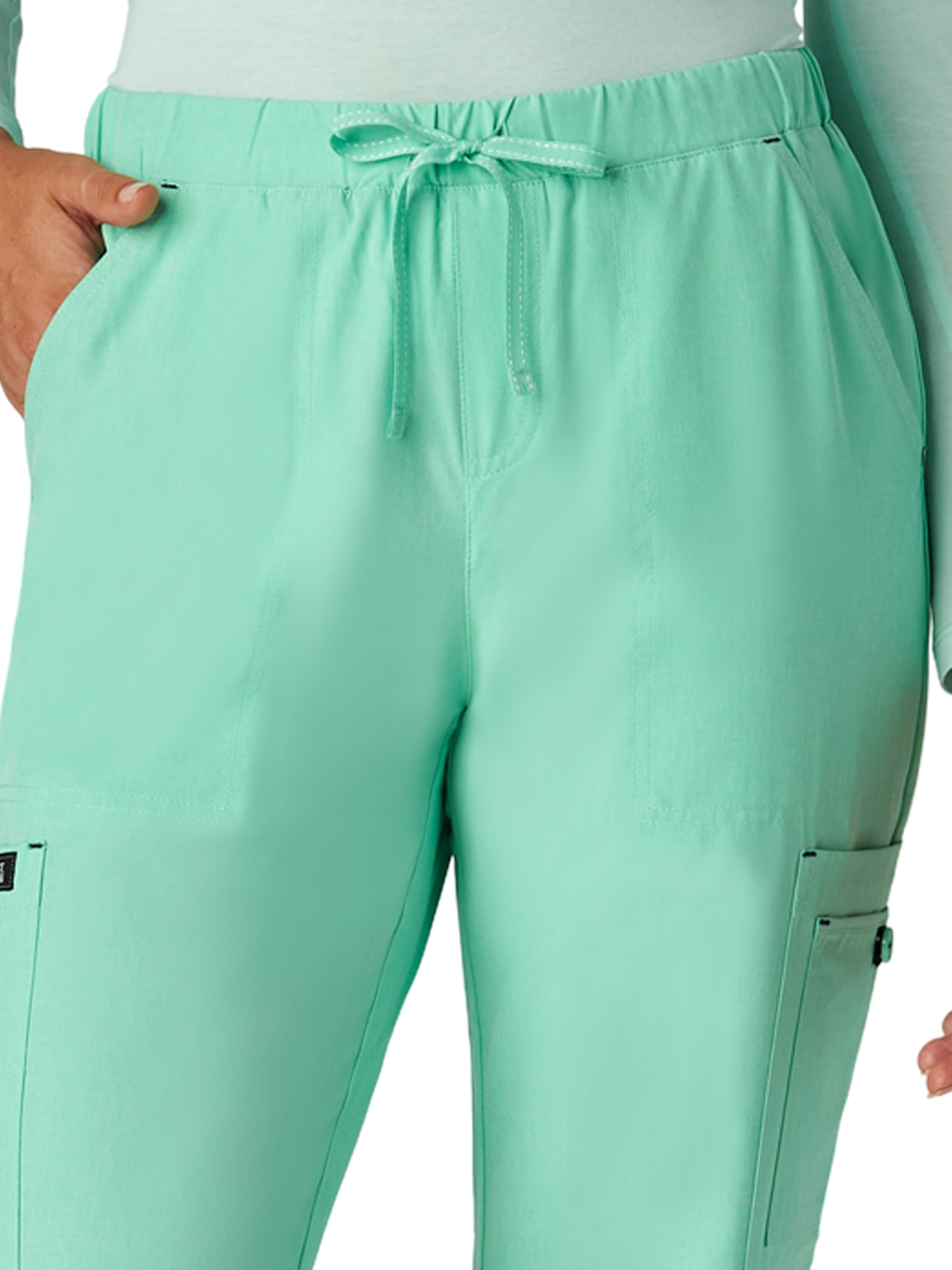 koi - Basics - Women's Eight-Pocket Stretch Cargo Holly Pant 6