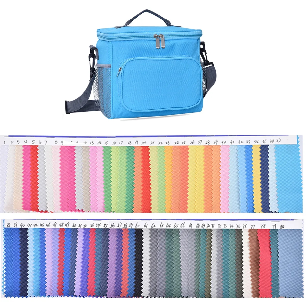10L Reusable Insulated Cooler Lunch Box Picnic School Bag 3