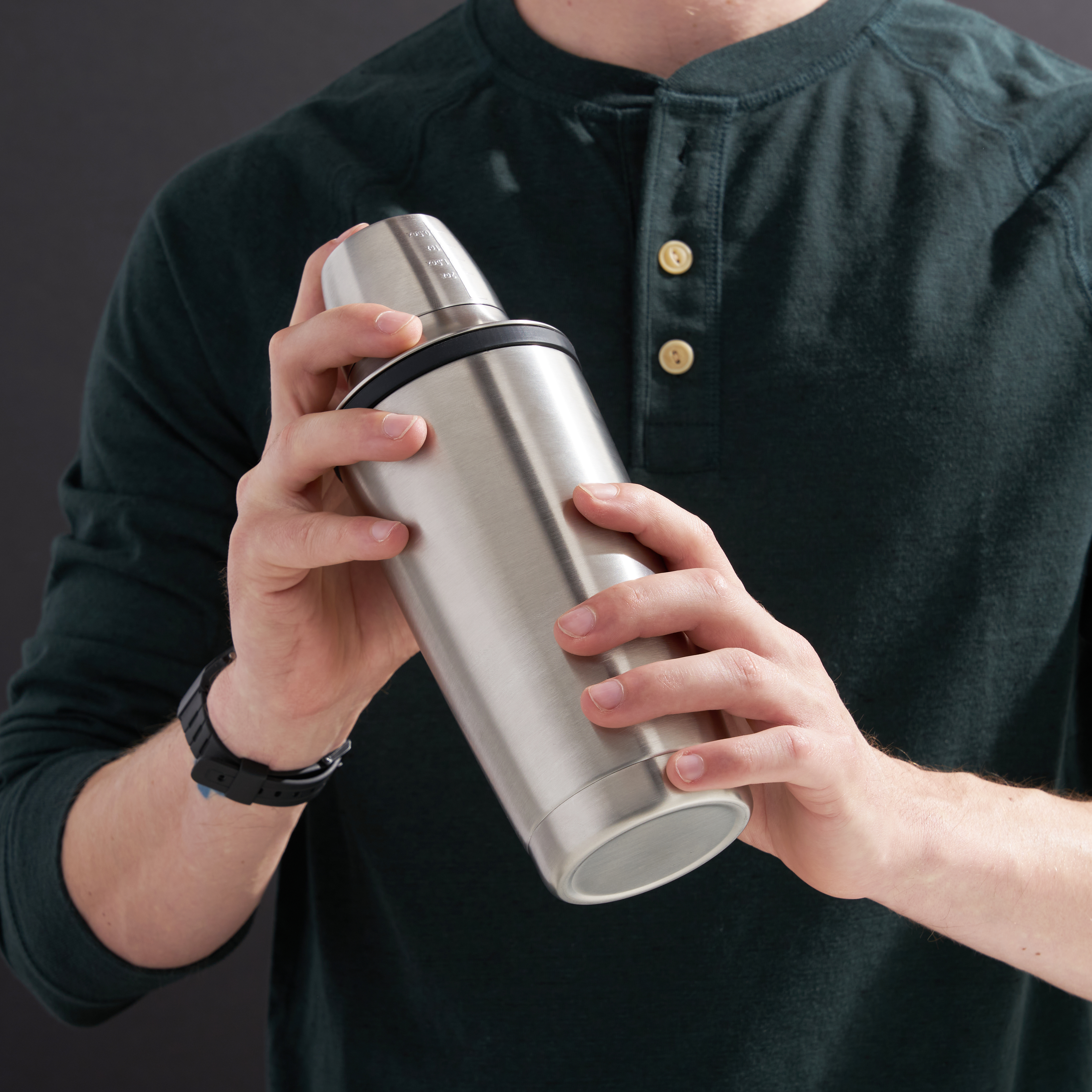 Viski® Alchemi Vacuum Insulated Shaker 10