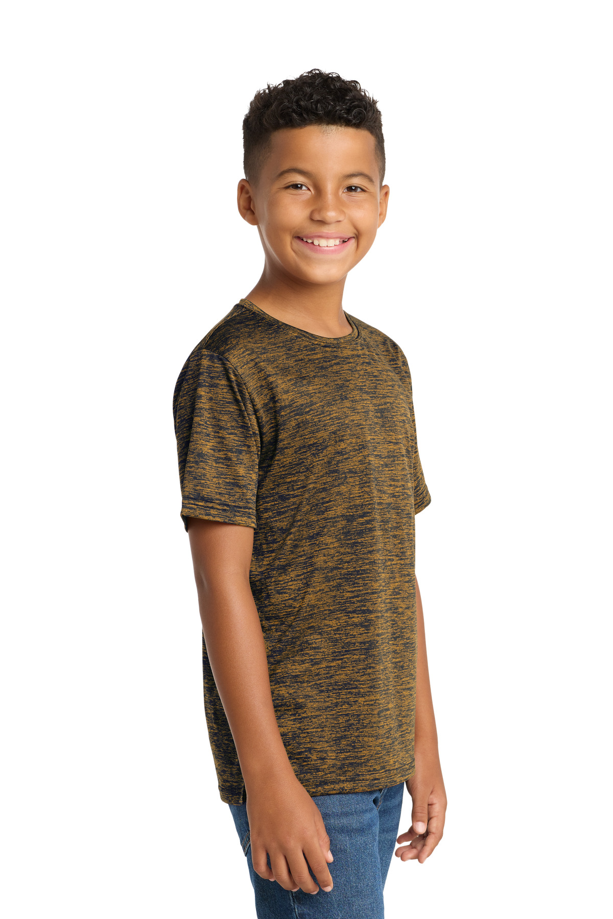 Sport-Tek Youth PosiCharge Electric Heather Tee. YST390 58
