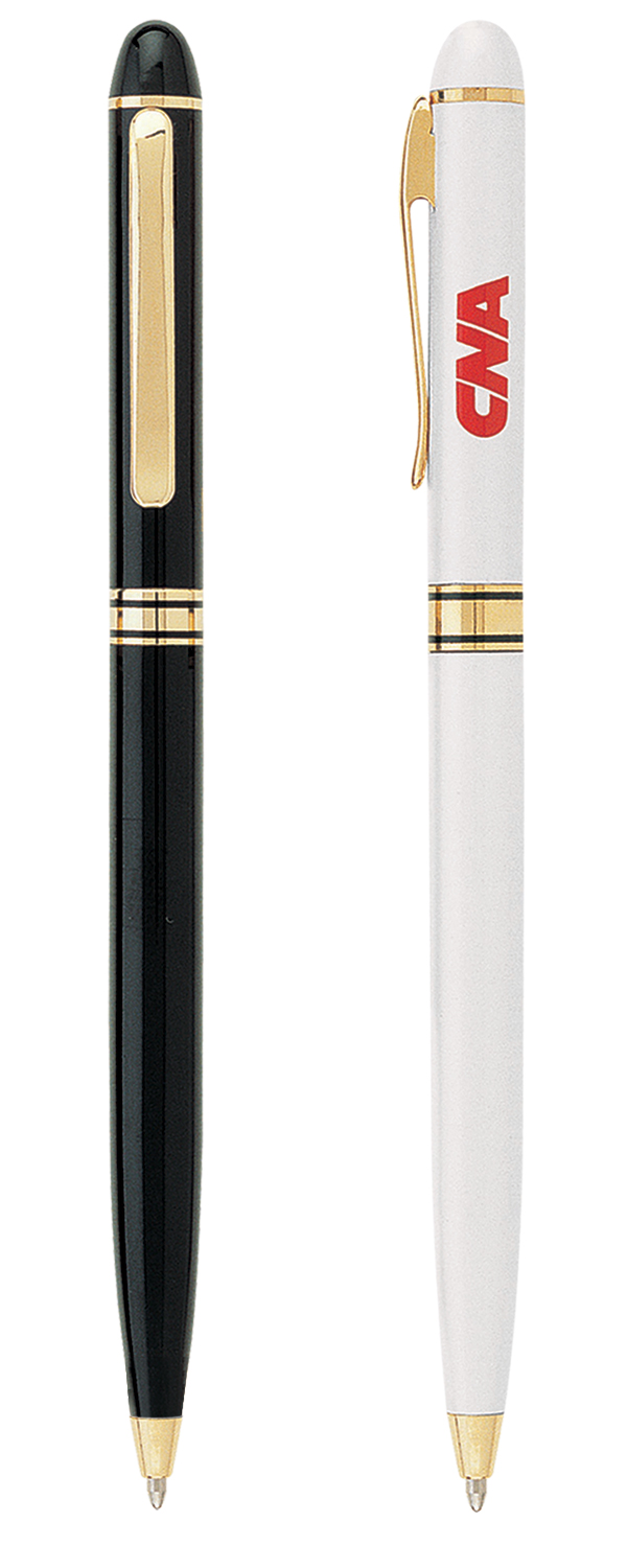 Zeeman-I Luxury Ballpoint Pen with Gold Accents 2