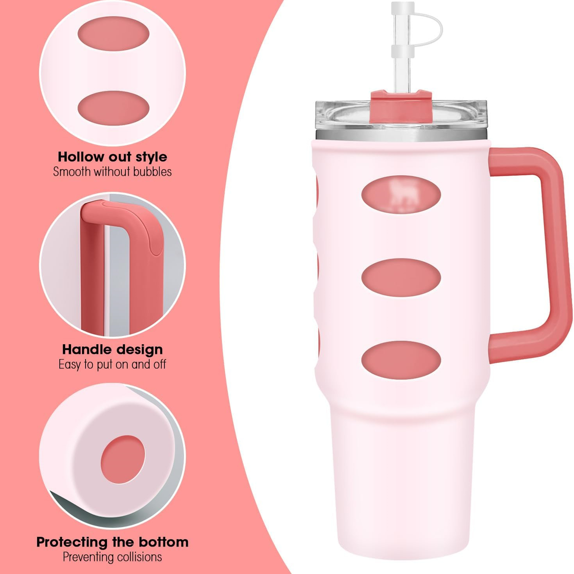 Protective Sleeve For Handled Water Bottle 40 oz 2