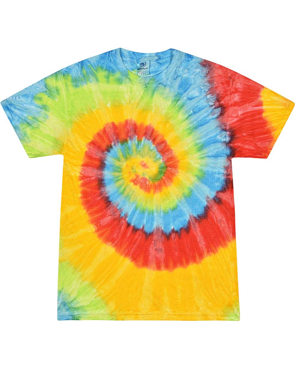 Unisex Multi-Color Tie-Dyed T-Shirt - CD1000 70