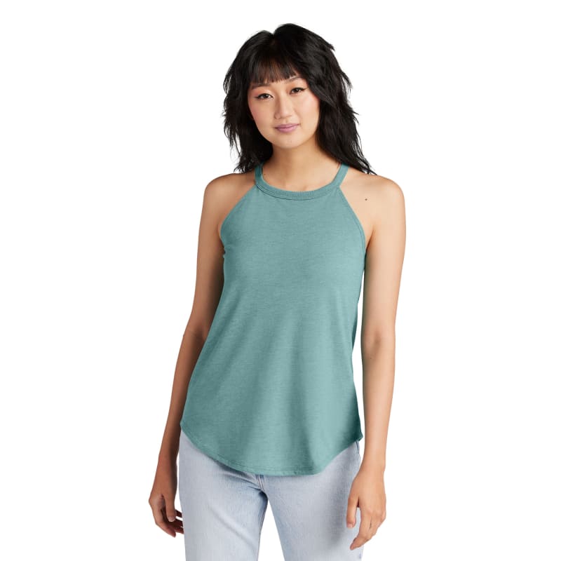 District Women's Perfect Tri Rocker Tank. 46