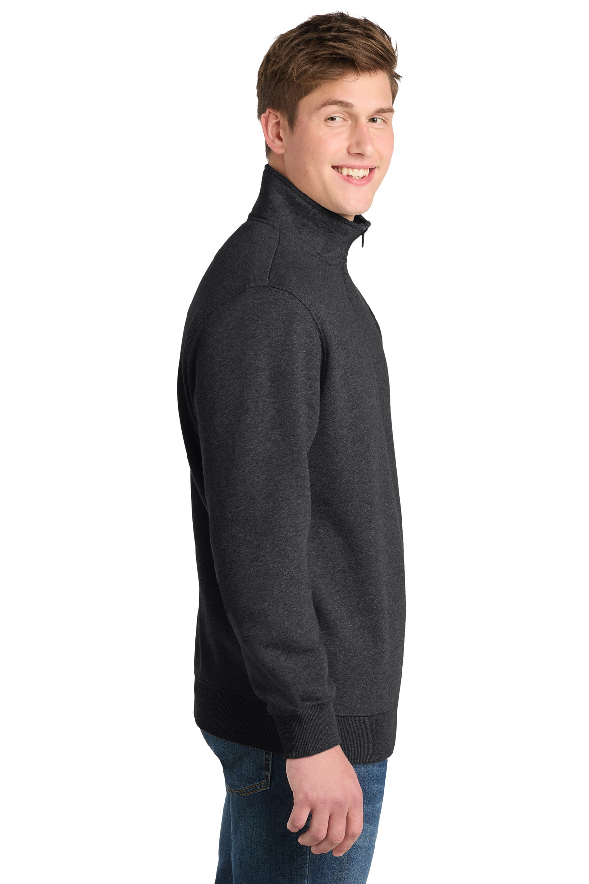 Sport-Tek 1/4-Zip Sweatshirt. ST253, custom hoodie or sweatshirt with logo imprint 40