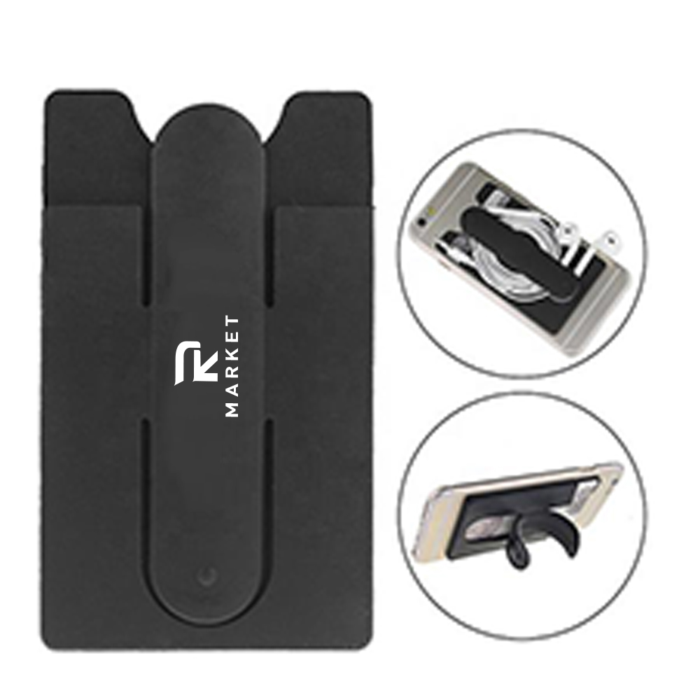 Silicon Phone Stand and Wallet 2