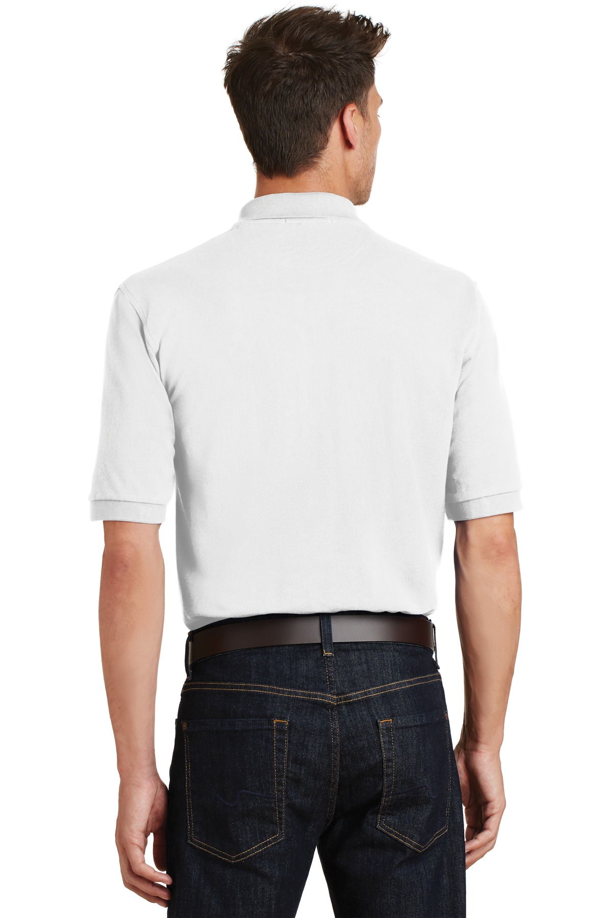 Port Authority Heavyweight Cotton Pique Polo with Pocket. K420P 14