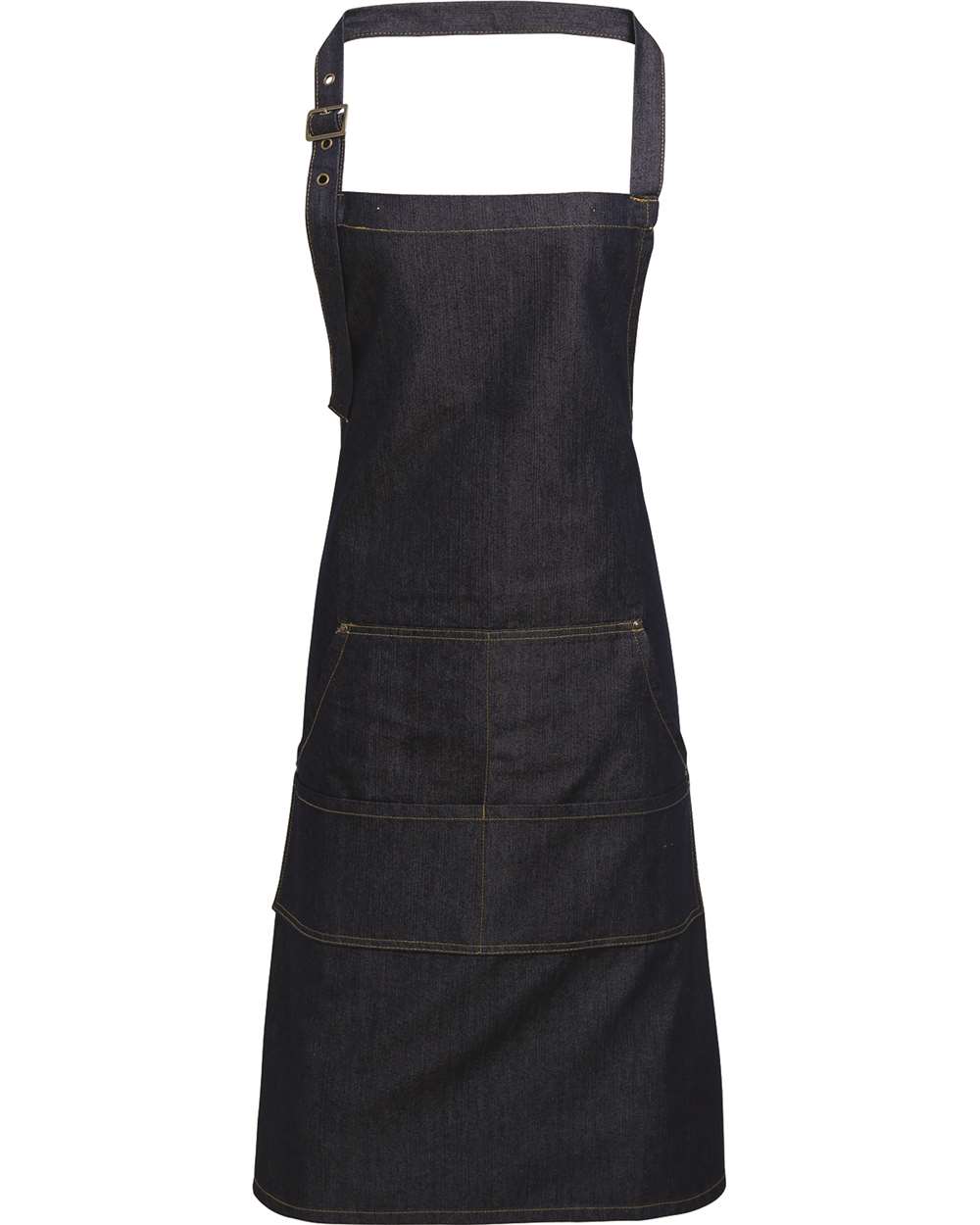 Jeans Stitch Denim Bib Apron - RP126 10
