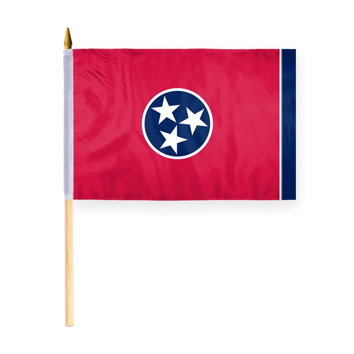 4"x6" & 12"x18'' Tennessee ePoly Printed Stick Flags 2