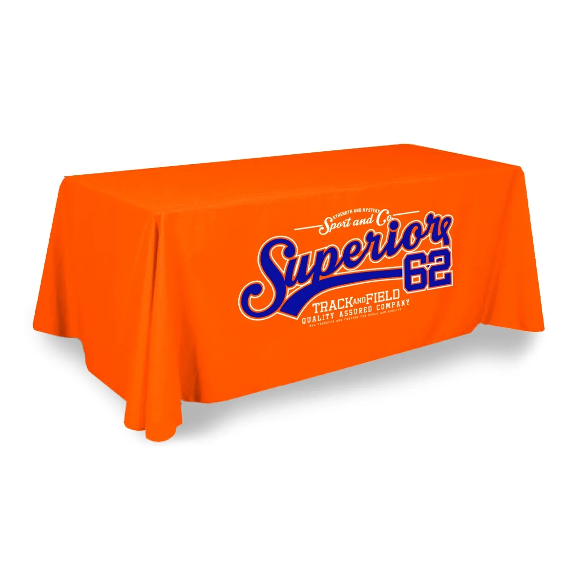 8' x 6.5' Custom Plastic Rectangular Table Cover 1