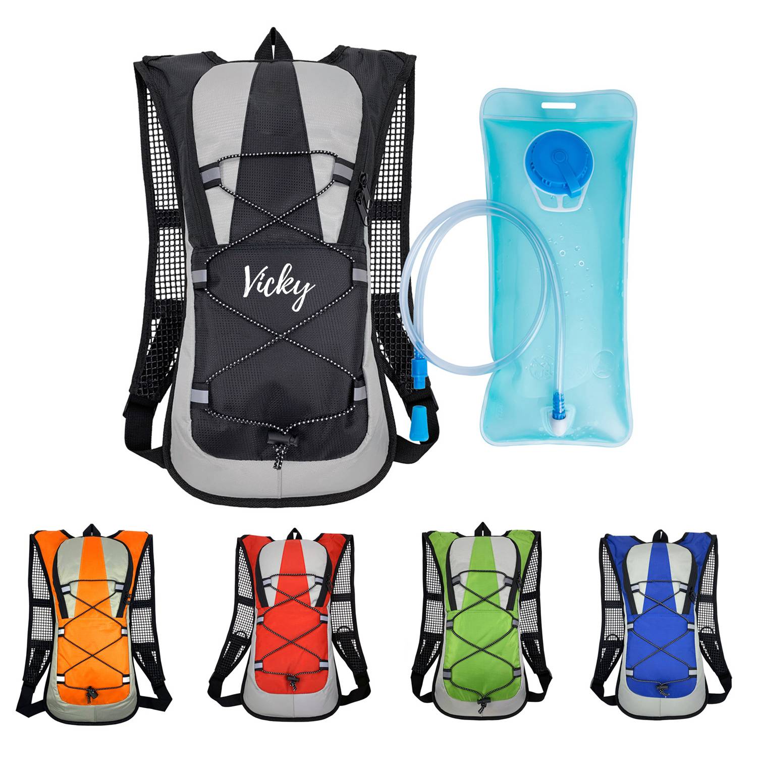 Hydration Cycling Backpack w/ Water Bladder 12