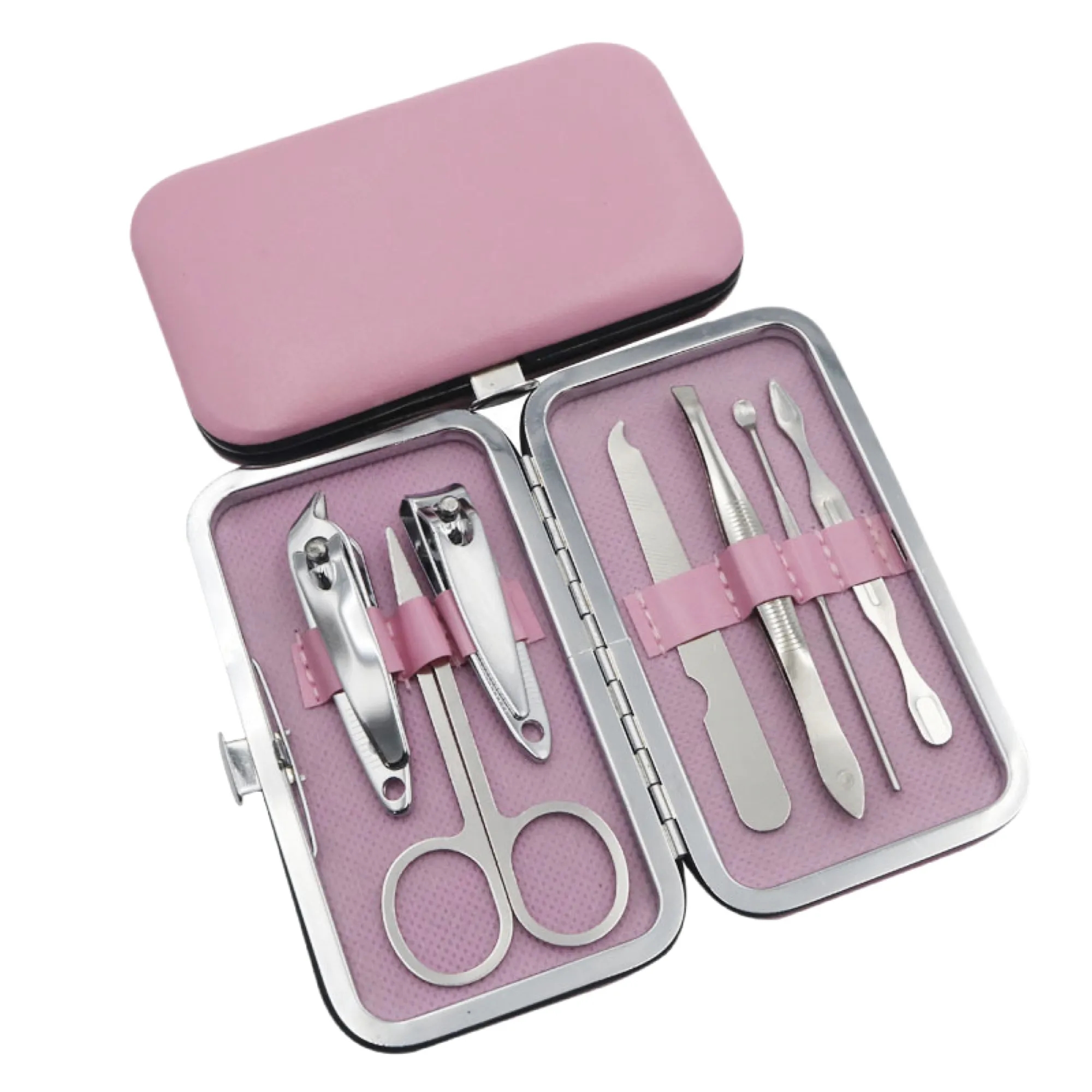 MOQ50 7-in-1 Travel Nail Clipper Tools Manicure Set 5