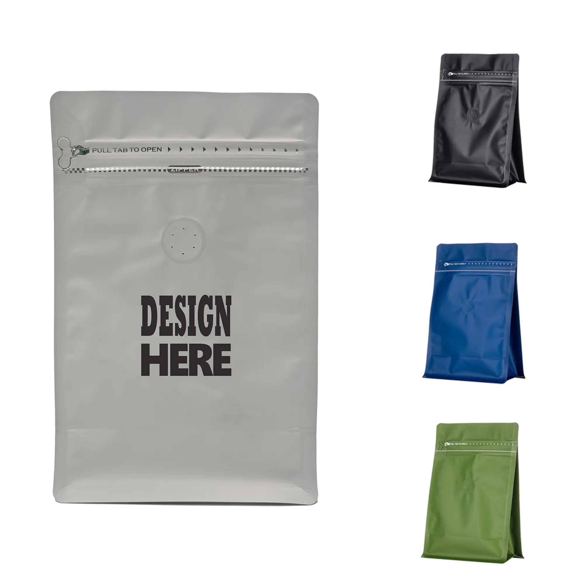 Zipper Lock Self Seal Flat Pouch 2