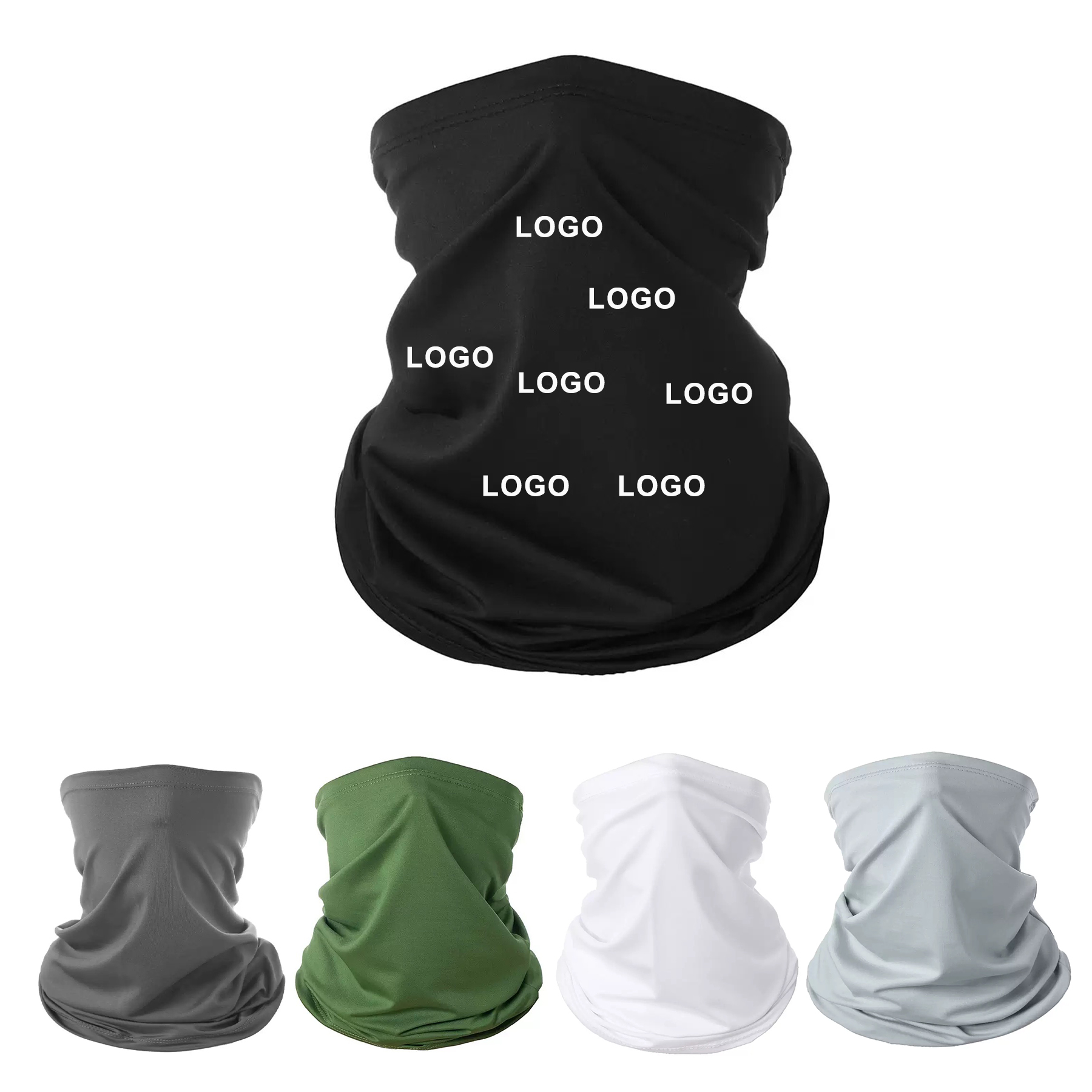 Ice Silk Bib Cycling Sunscreen Mask 2