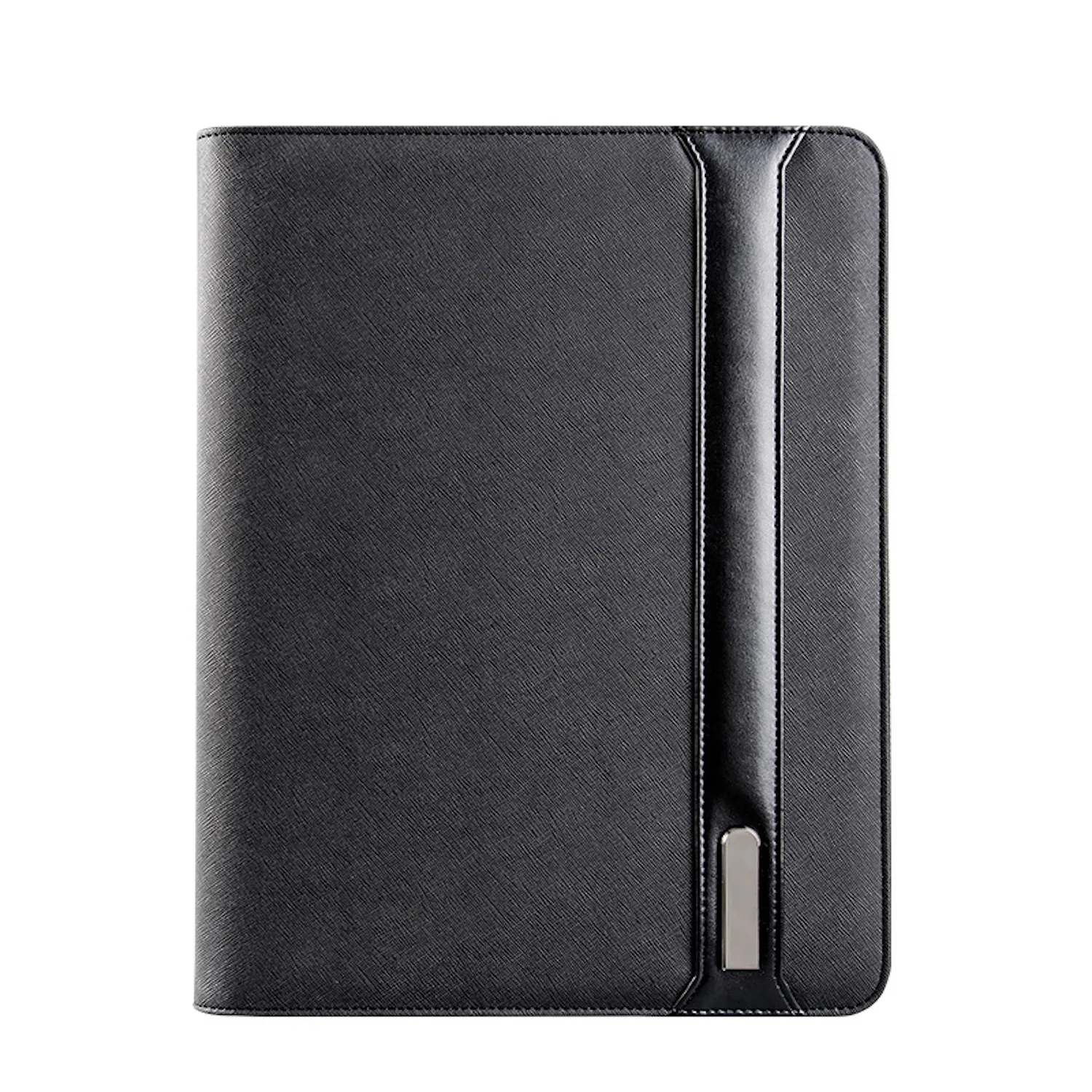 A4 Padfolio Leather Organizer Sleeves 6000mAh Power Bank 6