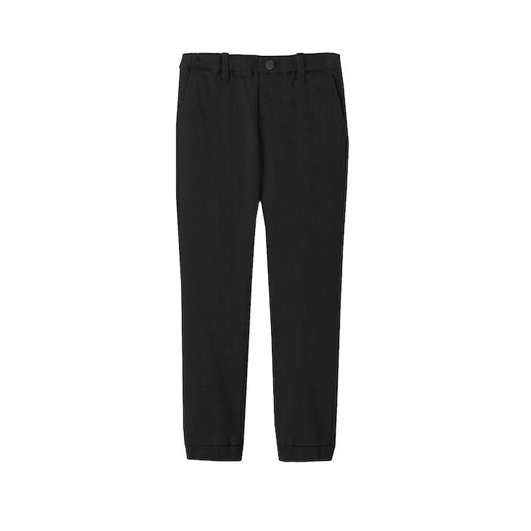 Boys' Stretch Twill Joggers - Black Small-XL 2