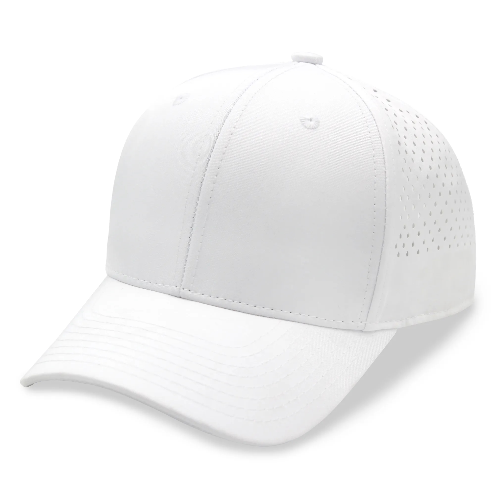 Athletic Trucker Cap Laser Cut Mesh Back