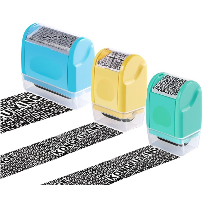 Identity Theft Protection Roller Stamp