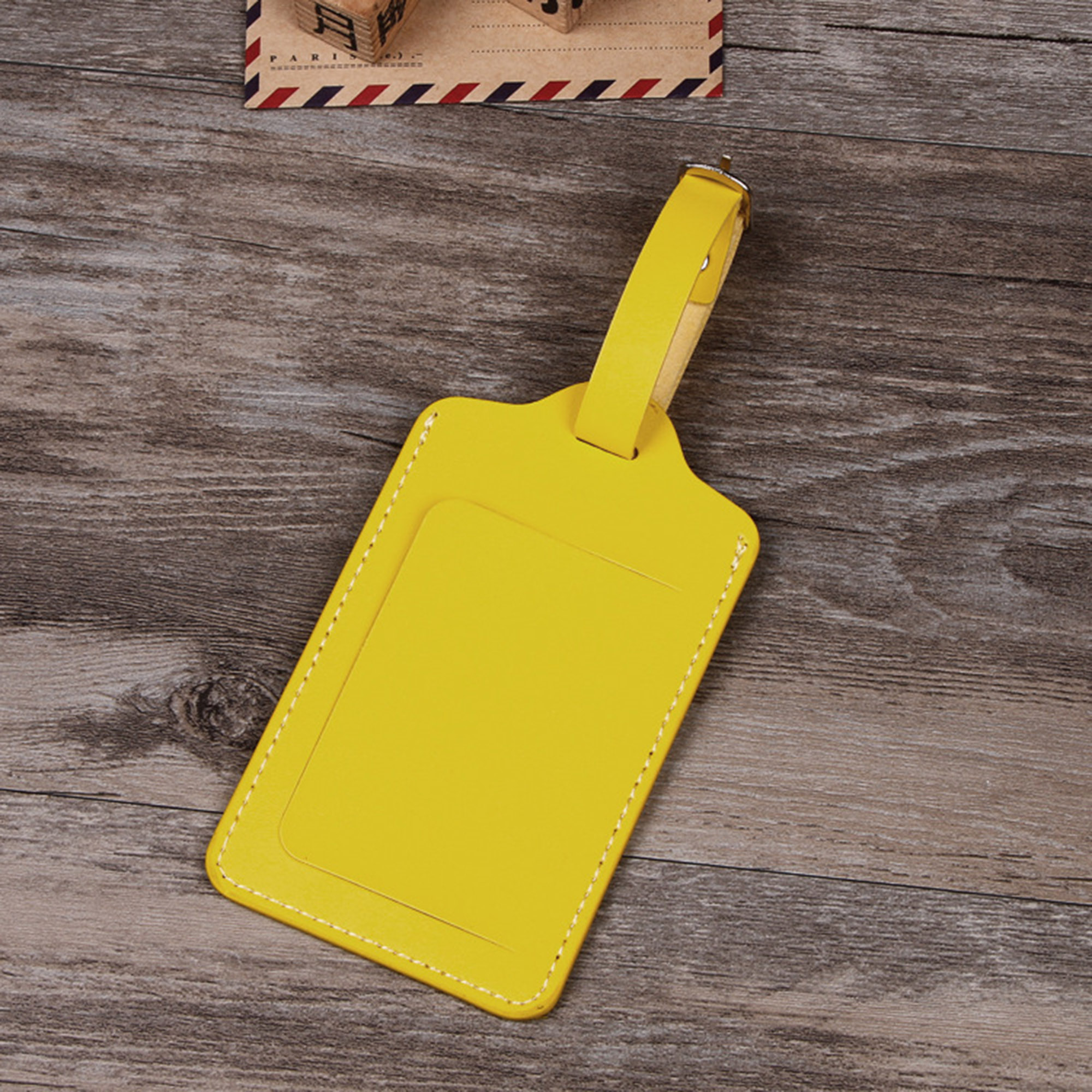 PU Leather Luggage Bag Tag 6