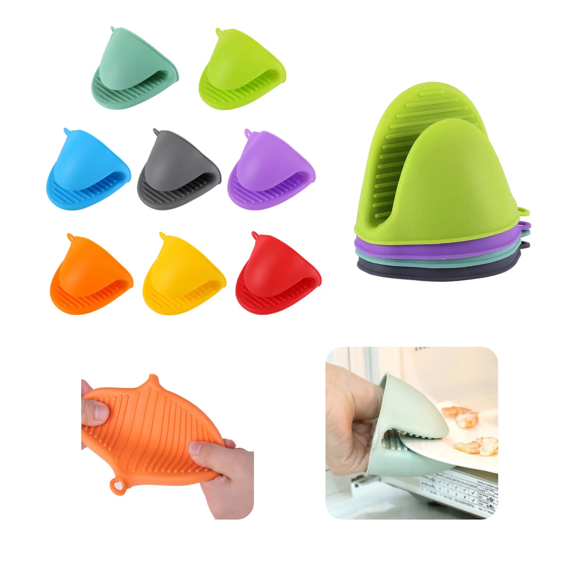 Silicone Cooking Pinch Mitt 4
