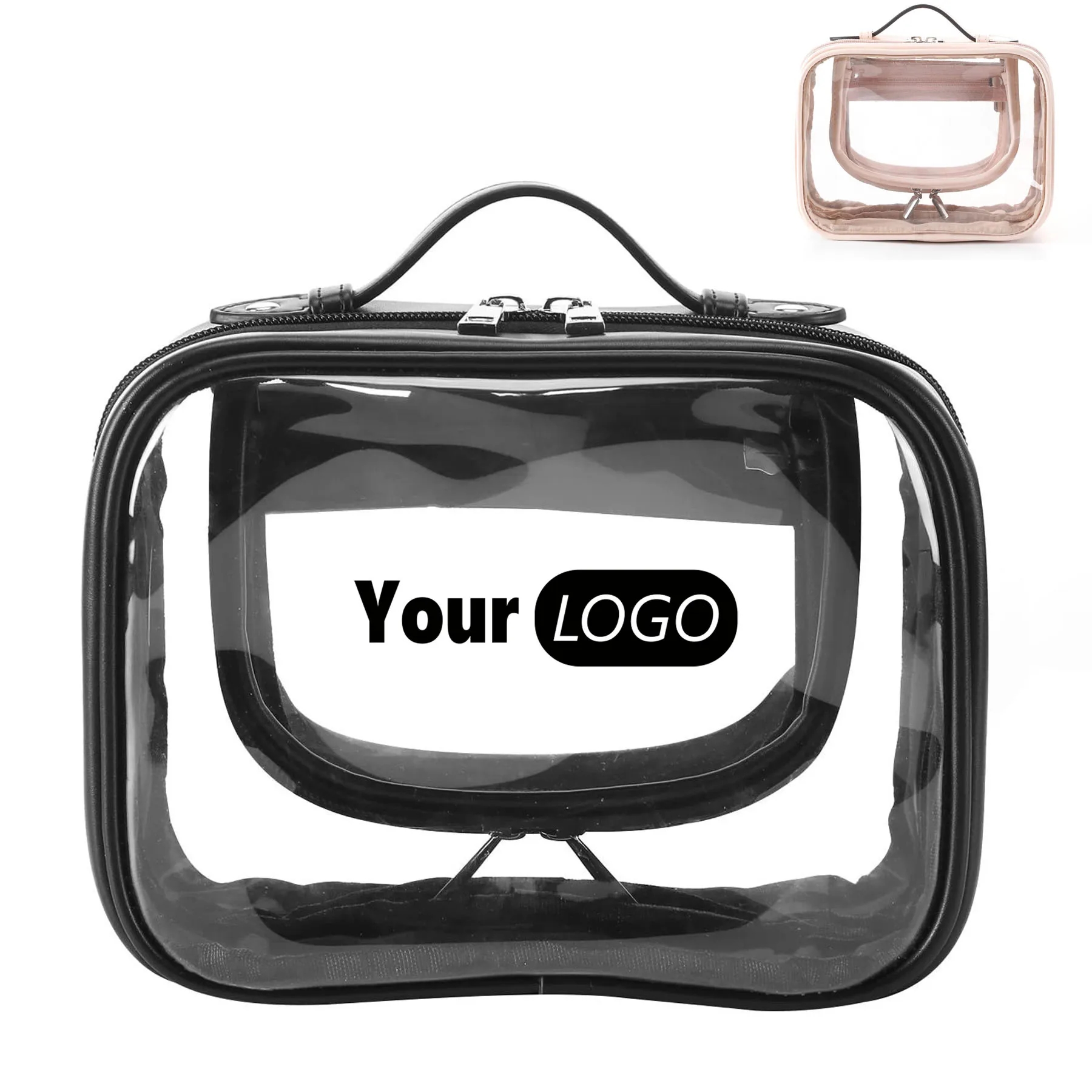 Travel Transparent Toiletries Bag 4