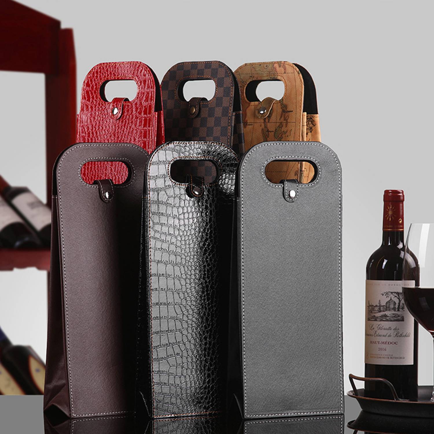 PU Wine Bag 1
