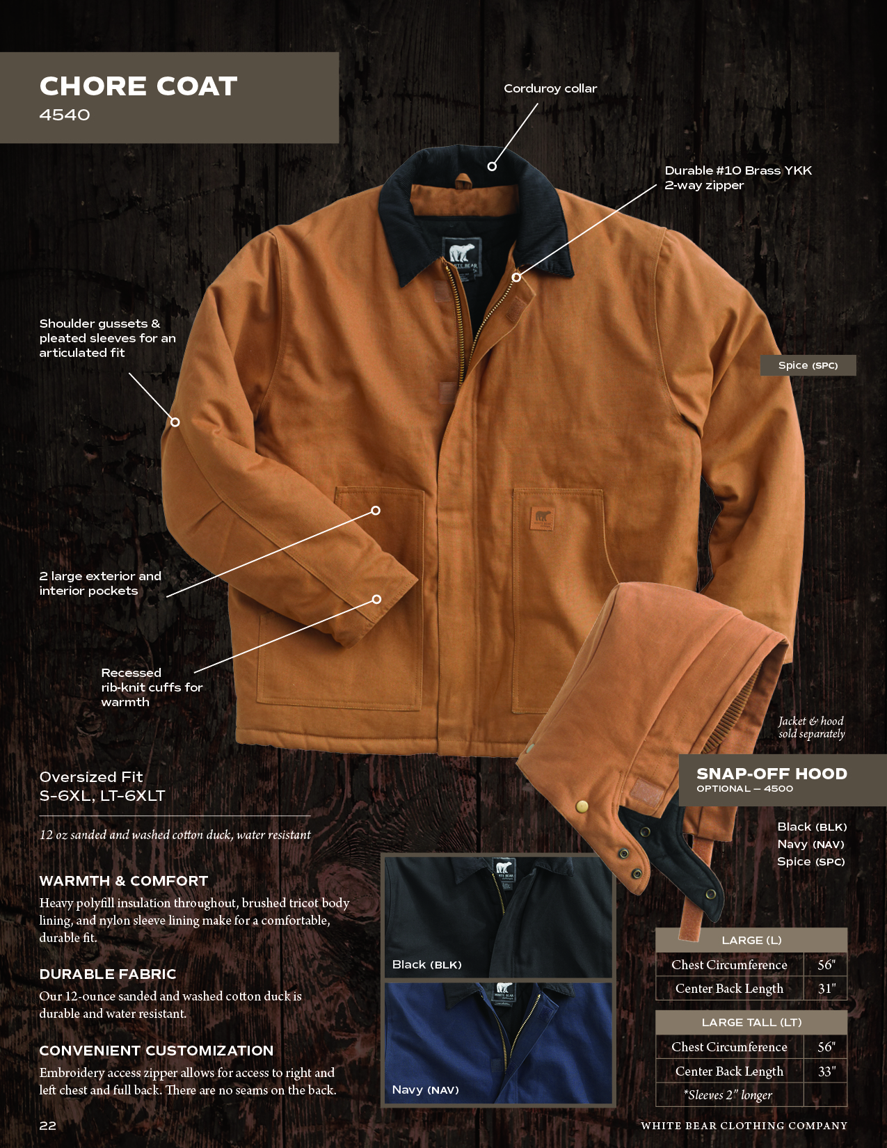 White Bear® Cotton Duck Chore Coat 5