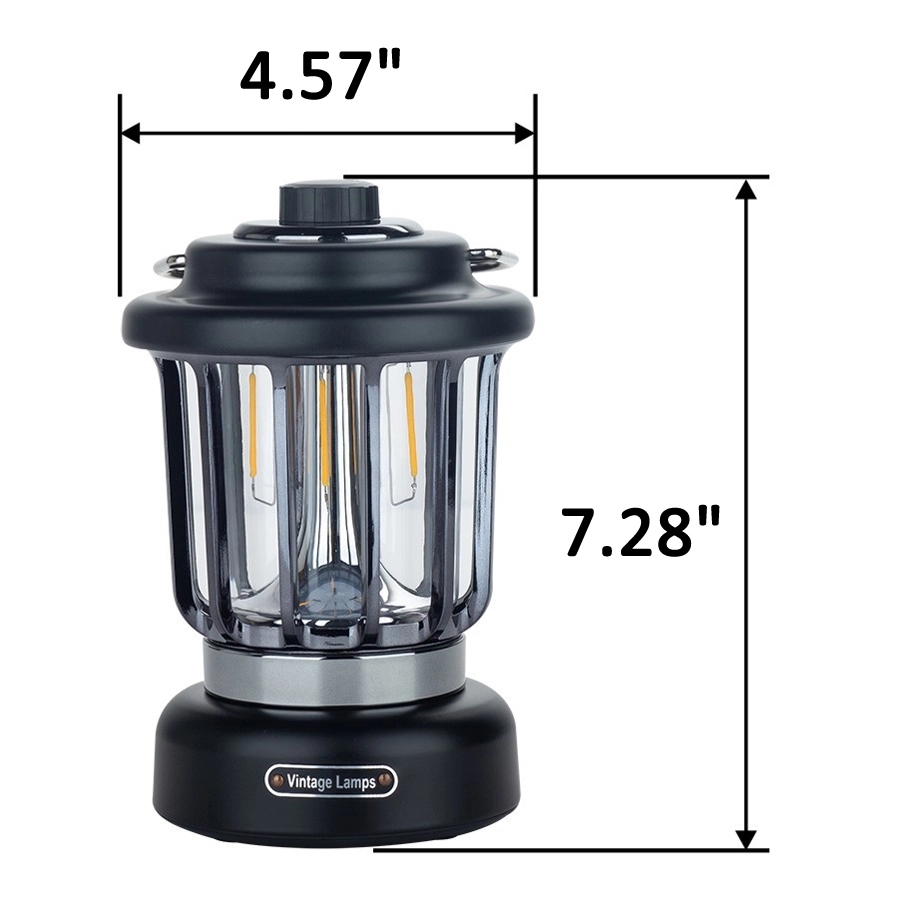 Retro Outdoor Camping LED Light & BBQ Picnic Party Lantern 12