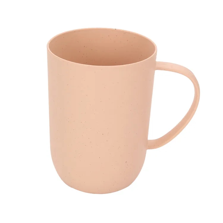 Customized wheat straw mouthwash cup 4