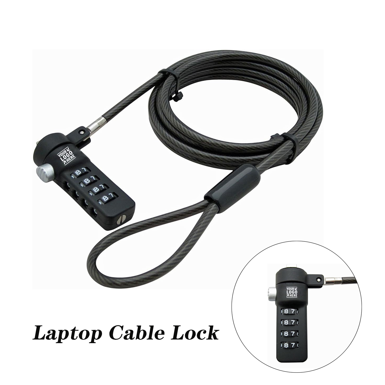 Laptop Combination Lock Security Cable
