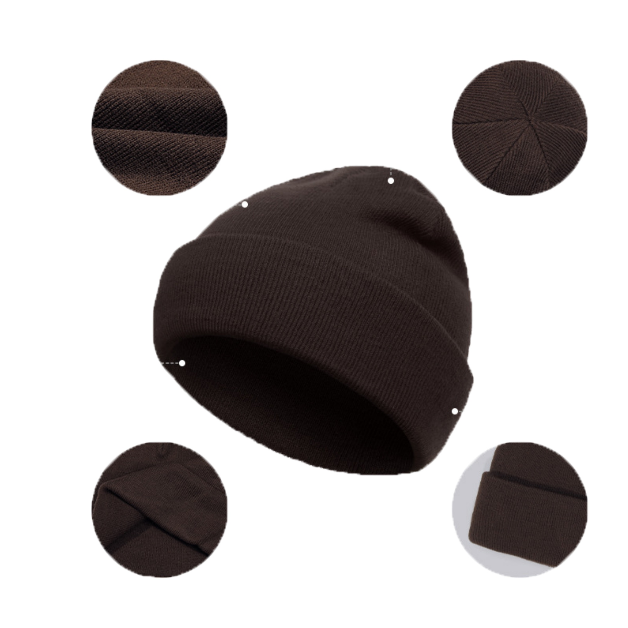 Customized versatile knitted hat 3