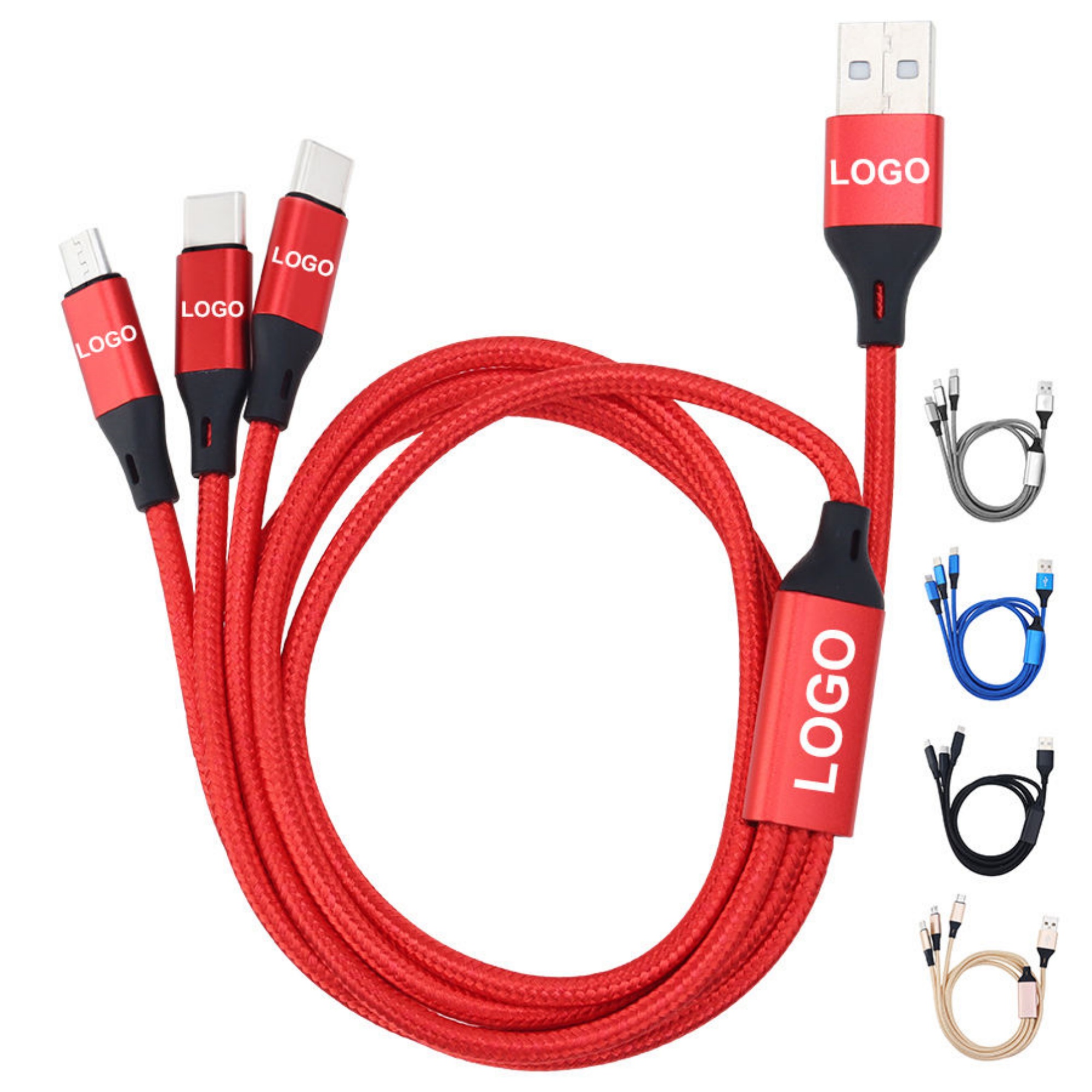 3-in-1 Multiple USB Charging Cable 2