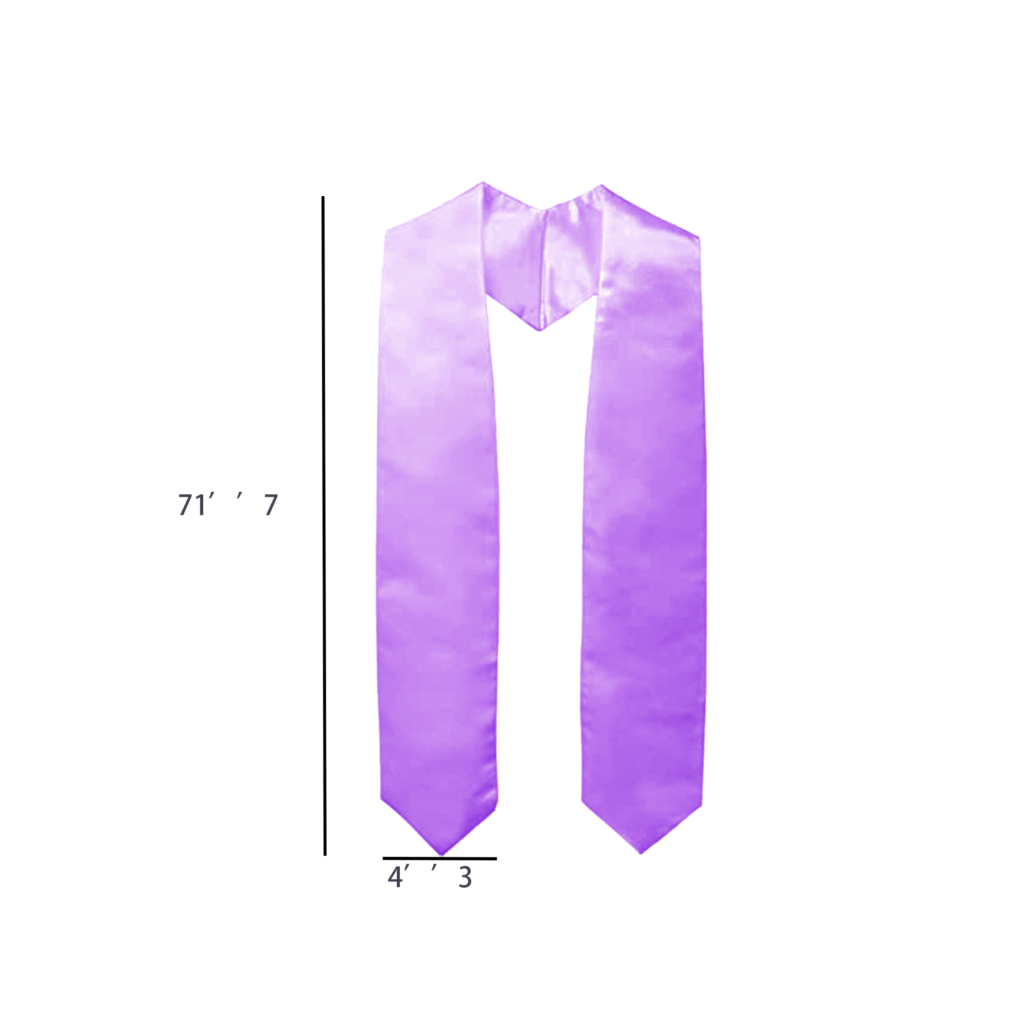 Formal Solid Polyester Sash 6