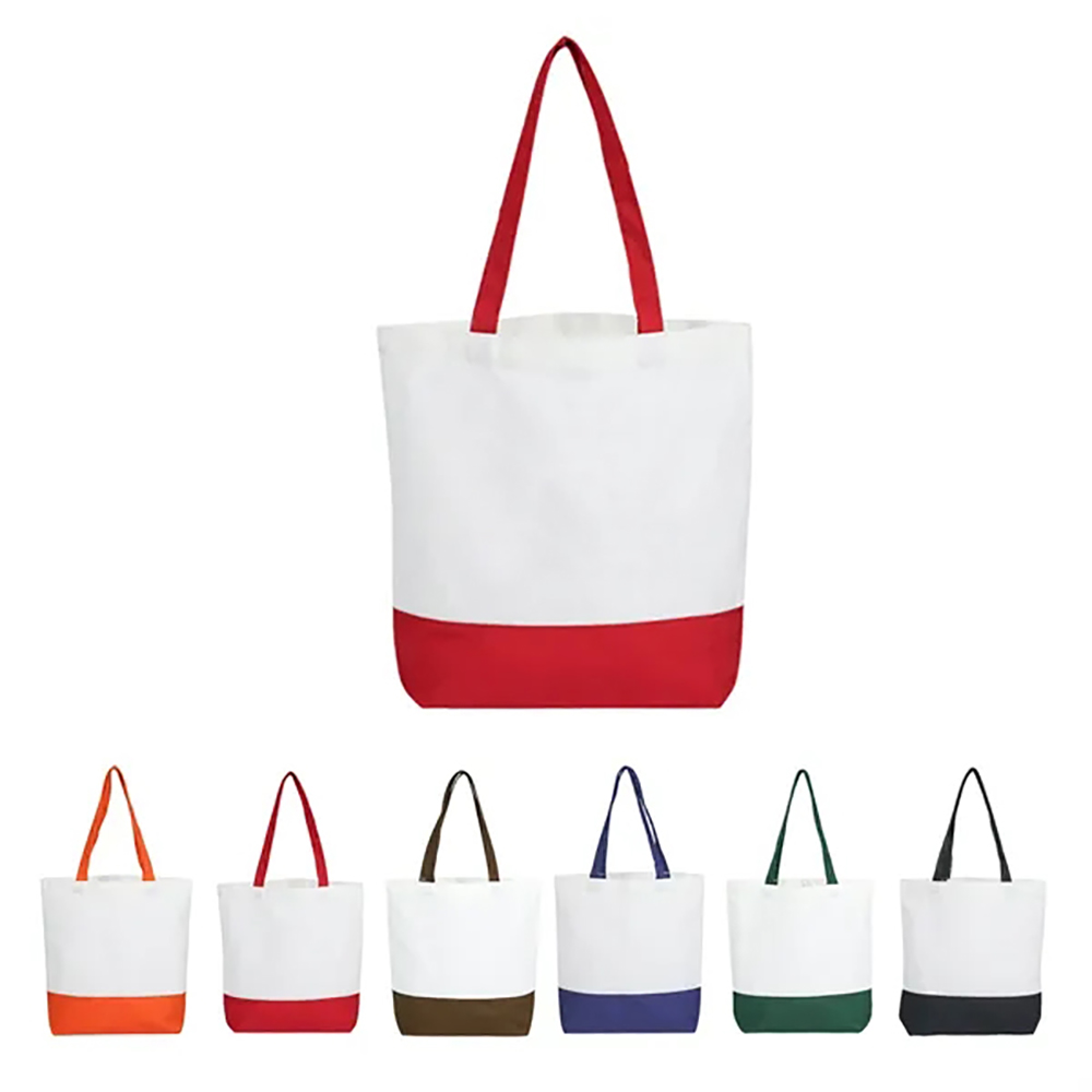 Handheld Canvas Tote Bag, custom tote bag with logo imprint 3