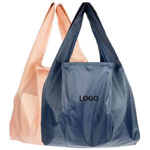 Large Size Portable Oxford Folding Tote Shopping Bag 2