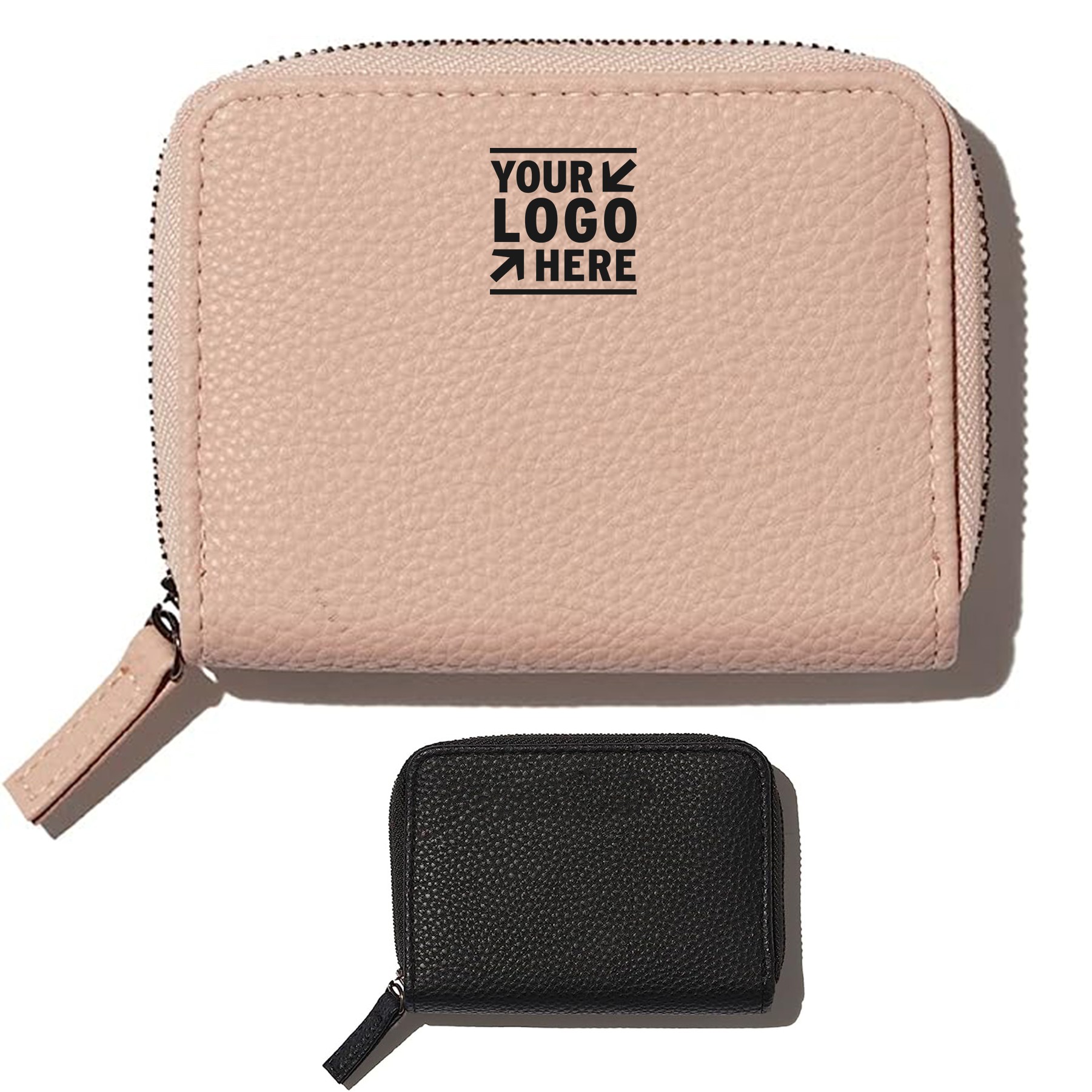 Stylish Vegan Leather Easy-Slide Wellness Wallet Travel Pill Organizer with 7 Airtight Pockets 1