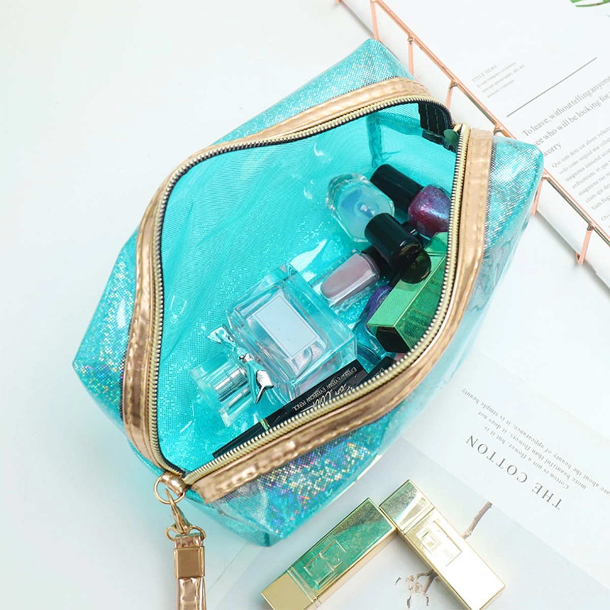 Pvc Transparent Waterproof Cosmetic Bags 4