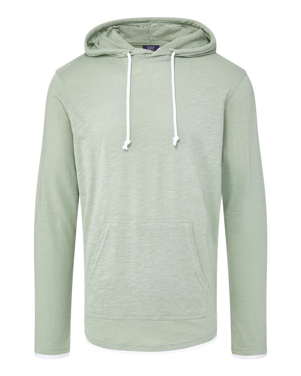 Unisex Miles Slub Hooded Long Sleeve T-Shirt - 24401 31