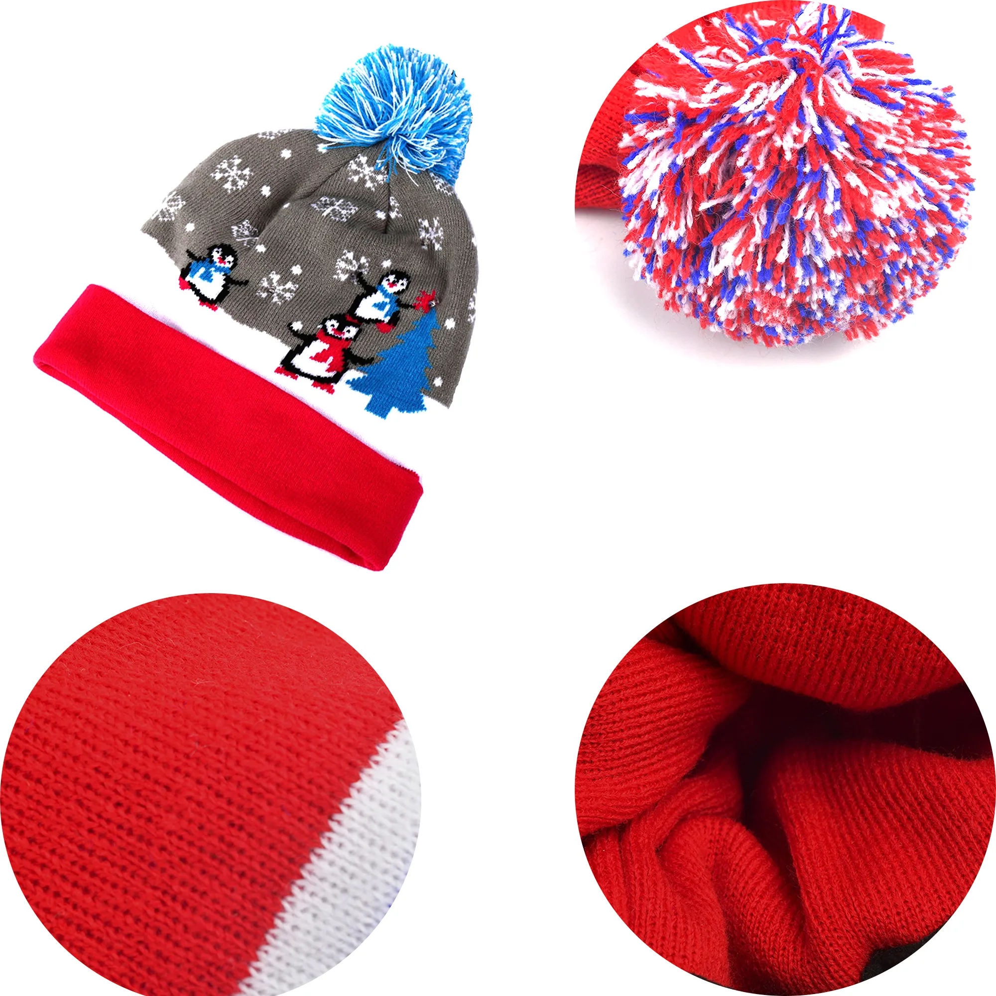 Knitted Acrylic Cap 5