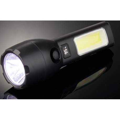 Solar Powered Rechargeable COB Flashlight 76