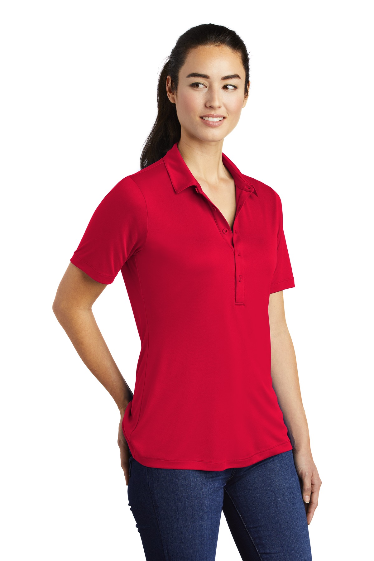 Sport-Tek® Women's Posi-UV Pro Polo 15